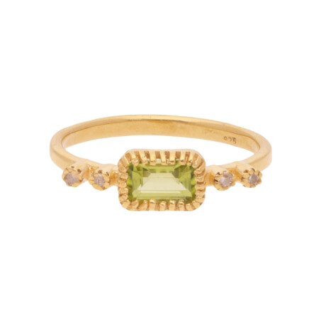 Anillo Karvik de plata 925 bañada en oro 18 K 0