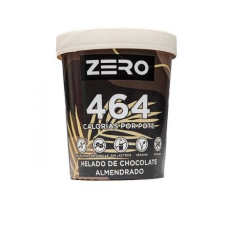 Helado Zero choco almendras 480 ml Helado Zero choco almendras 480 ml