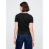 FRCH SS MOD RIB ABBRV TEE BLACK