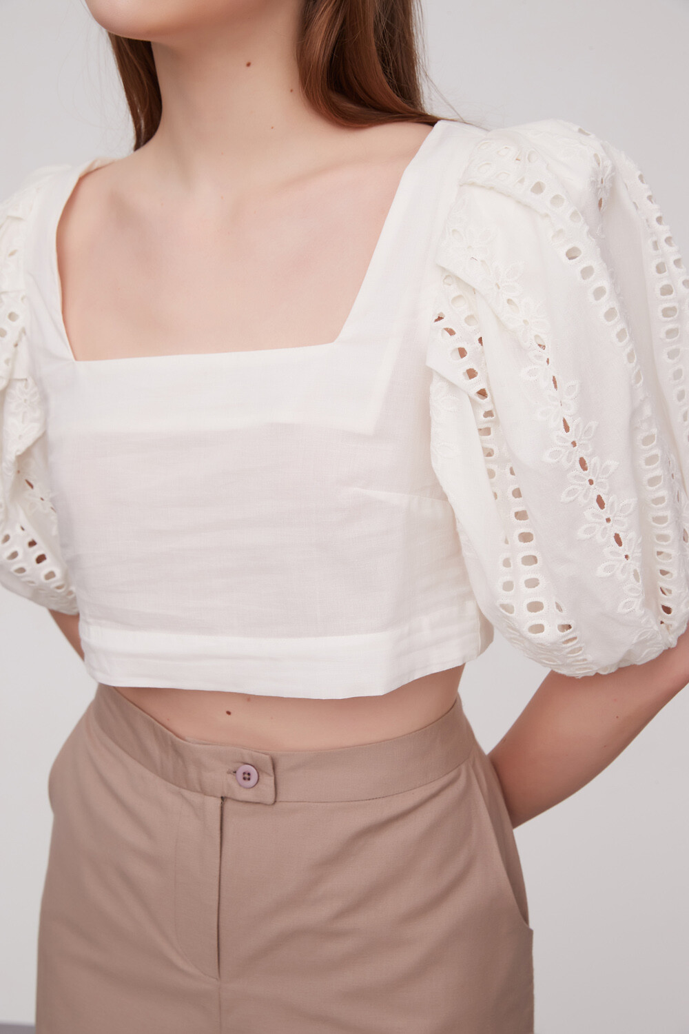 Tops Labboni Marfil / Off White
