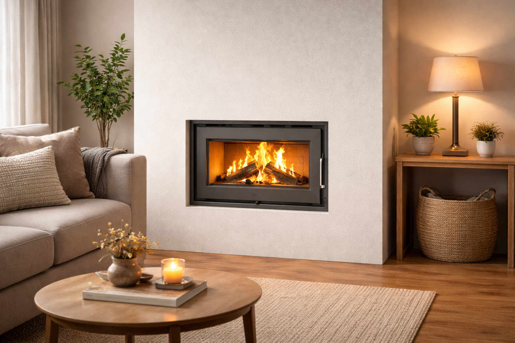 Calefactor Insertable Horizon Frame 12kW 