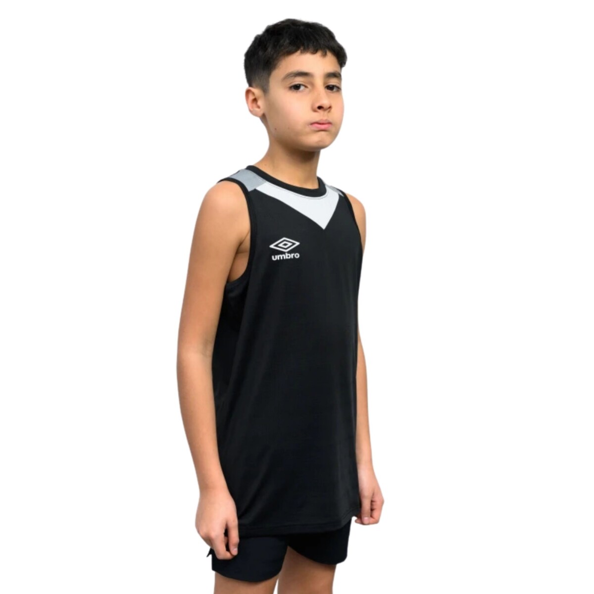 UMBRO MUSCULOSA BOOST - Negro-gris 