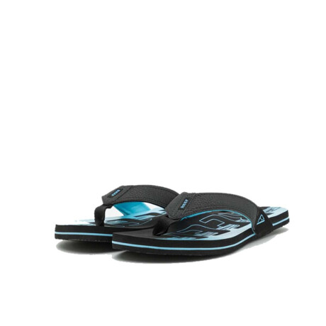 Ojotas Reef Seaside Prints Faded blue