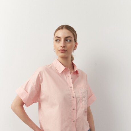 CAMISA RISSO Rosa Palido