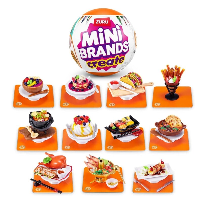Mini Brands MasterChef Serie 2 Miniaturas Coleccionables ZURU MINI BRANDS - MASTER CHEF SERIE 2 (EXHIBIDOR X 13)