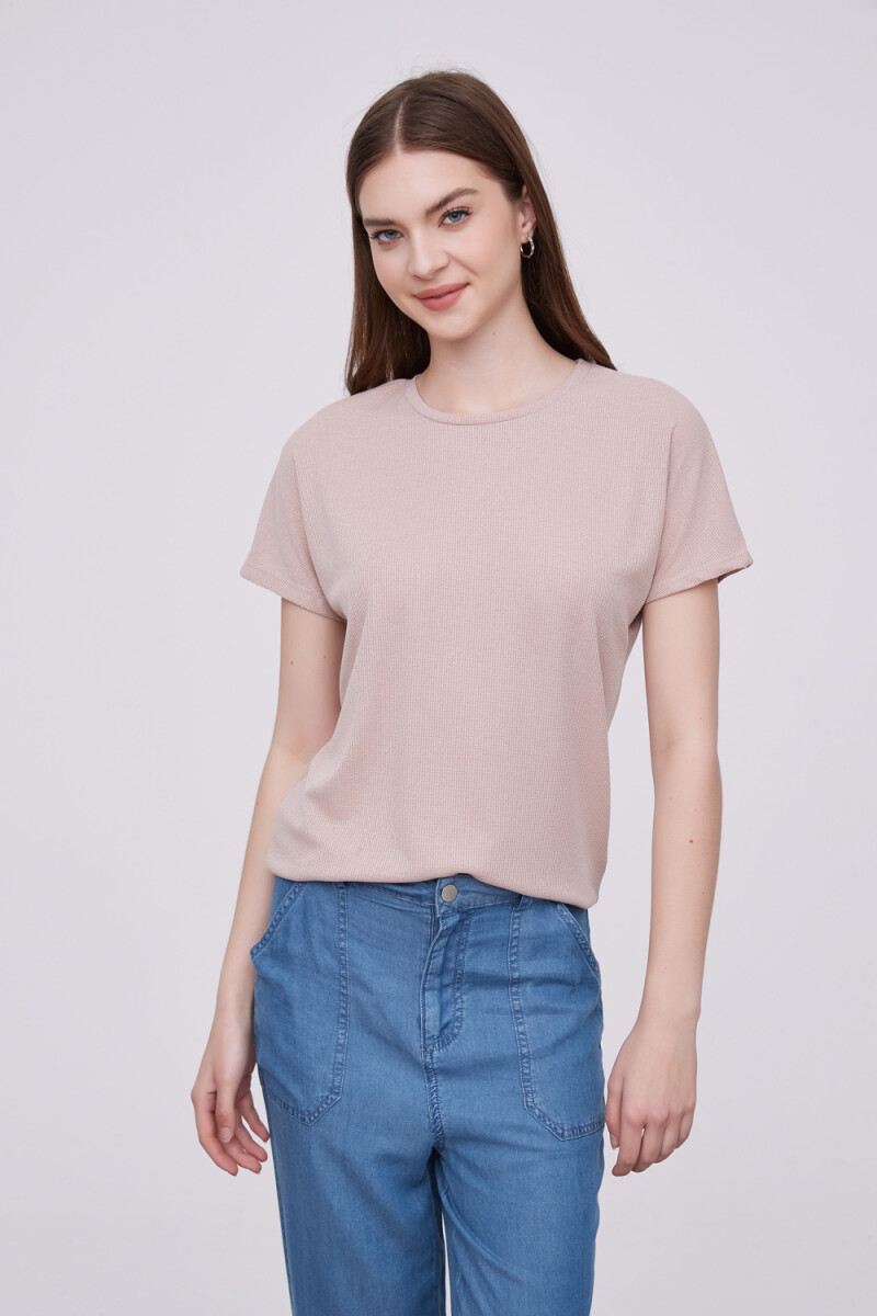 Remera Brunilda - Taupe / Mink / Vison 