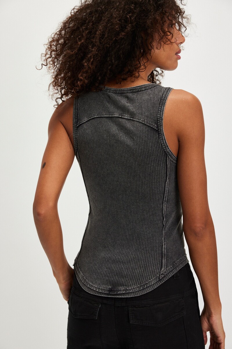 MUSCULOSA JAMIE BUCKLE Negro