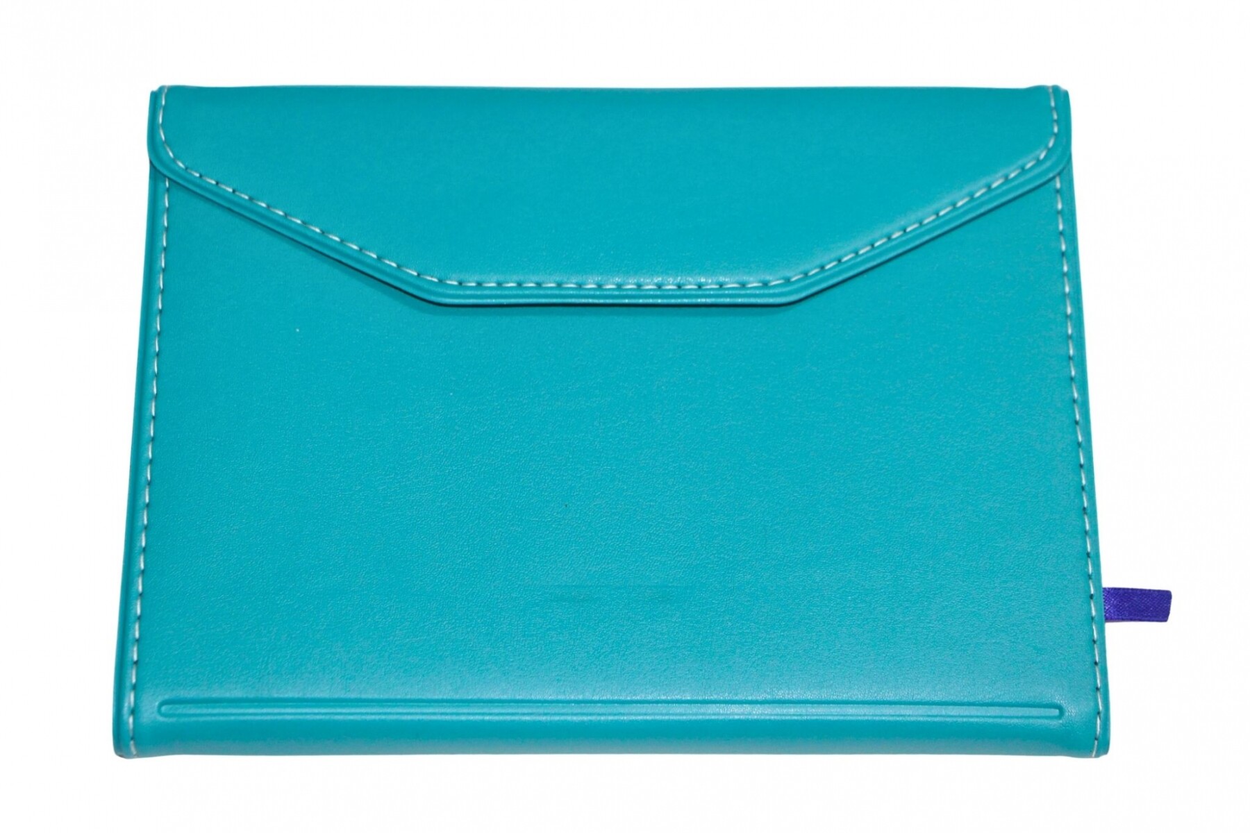 AGENDA ABEZETA CLASSIC MEDIUM 214 CS TAPA COSIDA SOLAPA - COLOR TURQUESA 