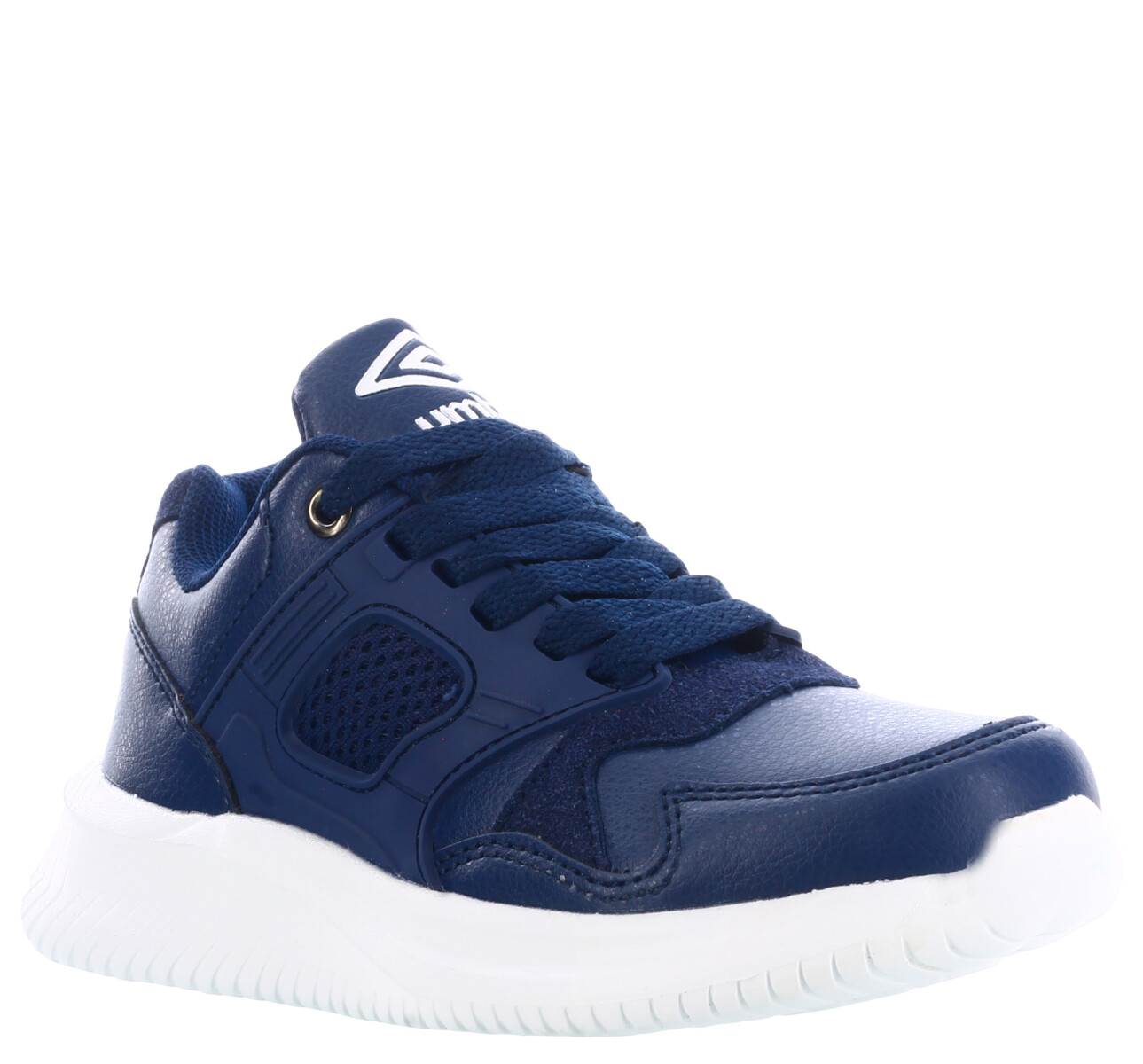 Championes Infantiles Umbro Essential Jrs. - Azul Marino - Blanco 