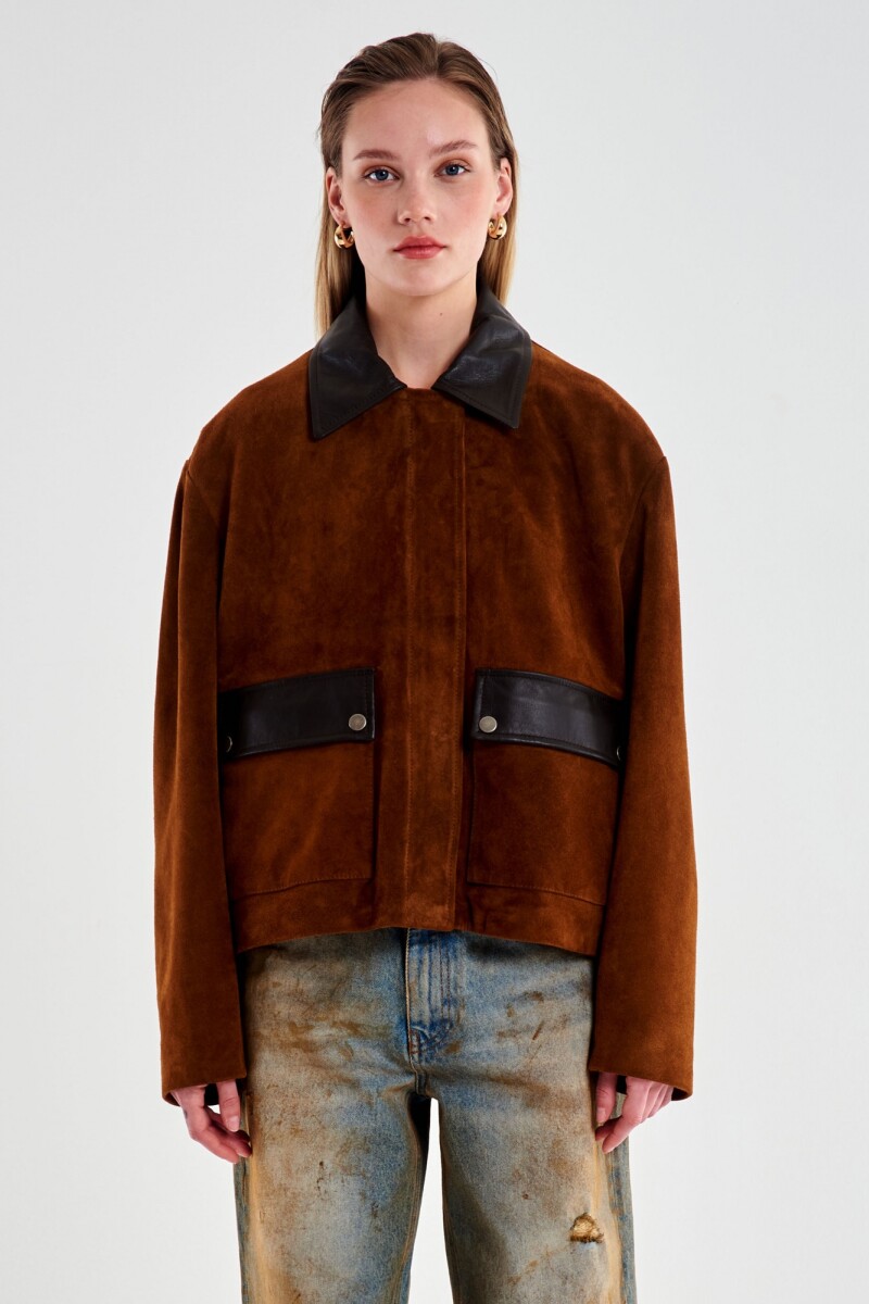 CHAQUETA Marron