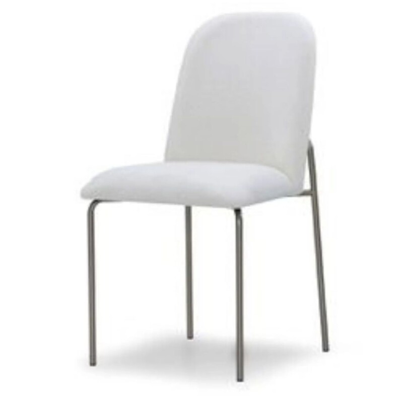 SILLA PATA DE HIERRO LACA CHOCOLATE LEVE - TELA BEIGE CLARA SILLA PATA DE HIERRO LACA CHOCOLATE LEVE - TELA BEIGE CLARA