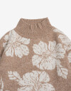 Knitwear Sweaters Sweater Tejido Flores - Marron Beige