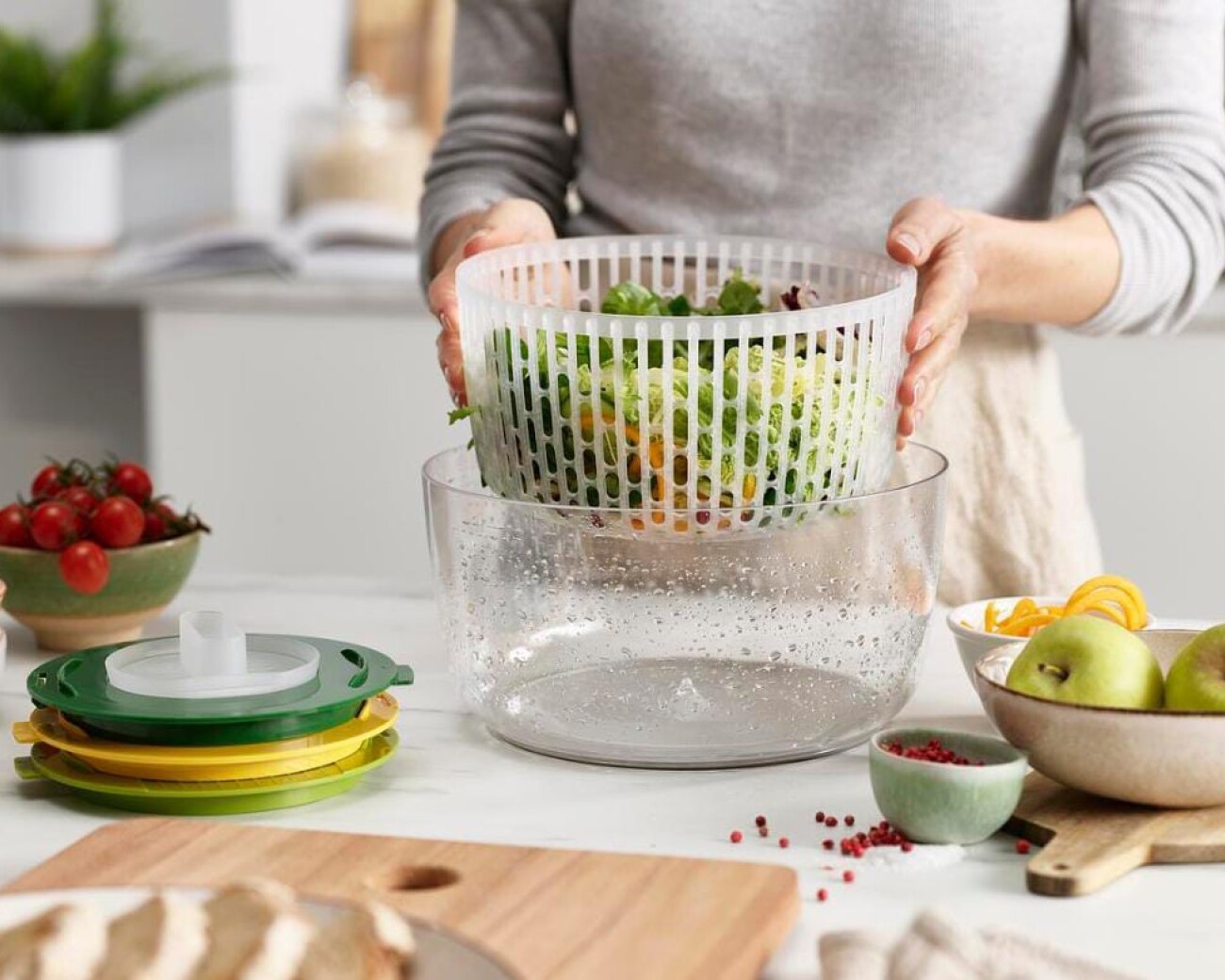 Cortador y rallador manual - MultiPrep Joseph Joseph - Preventa 20%OFF Cortador y rallador manual - MultiPrep Joseph Joseph - Preventa 20%OFF