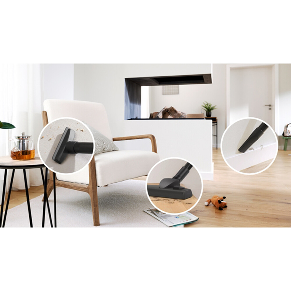 Aspiradora con bolsa Bosch BGBS2LB1 color negro Aspiradora con bolsa Bosch BGBS2LB1 color negro