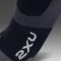 Vectr Ultralight No Show Socks - Unisex Black/titanium