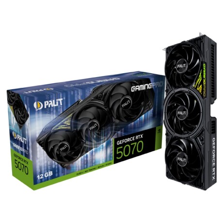 Tarjeta Palit Geforce Rtx 5070 Gamingpro 12GB D7 001