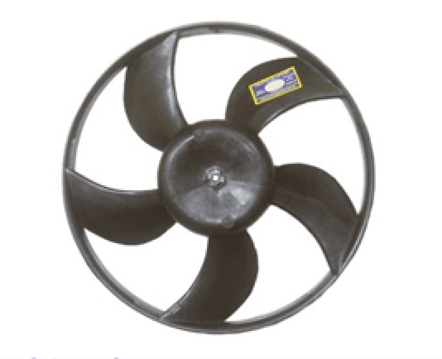 PALETA ELECTRO VENTILADOR - PALIO SIENA NAFTA DIESEL 319MM 5 ASPAS - 