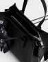 City Boho Cartera City Con Pañuelo - Negro