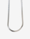 Collares Cortos Metal Collar Corto Acero Men´s Collection - Plateado