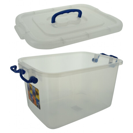 CAJA PLASTICO 17LTS C/TAPA RUEDAS Y ASAS 42X29X23CM HAIXING 6417 CAJA PLASTICO 17LTS C/TAPA RUEDAS Y ASAS 42X29X23CM HAIXING 6417