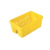 CAJA DE LLAVE ANTILLAMA COLOR AMARILLO 4x2 CAJA DE LLAVE ANTILLAMA COLOR AMARILLO 4x2