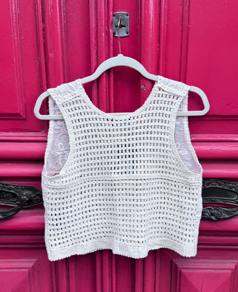 Chaleco Mila terracota