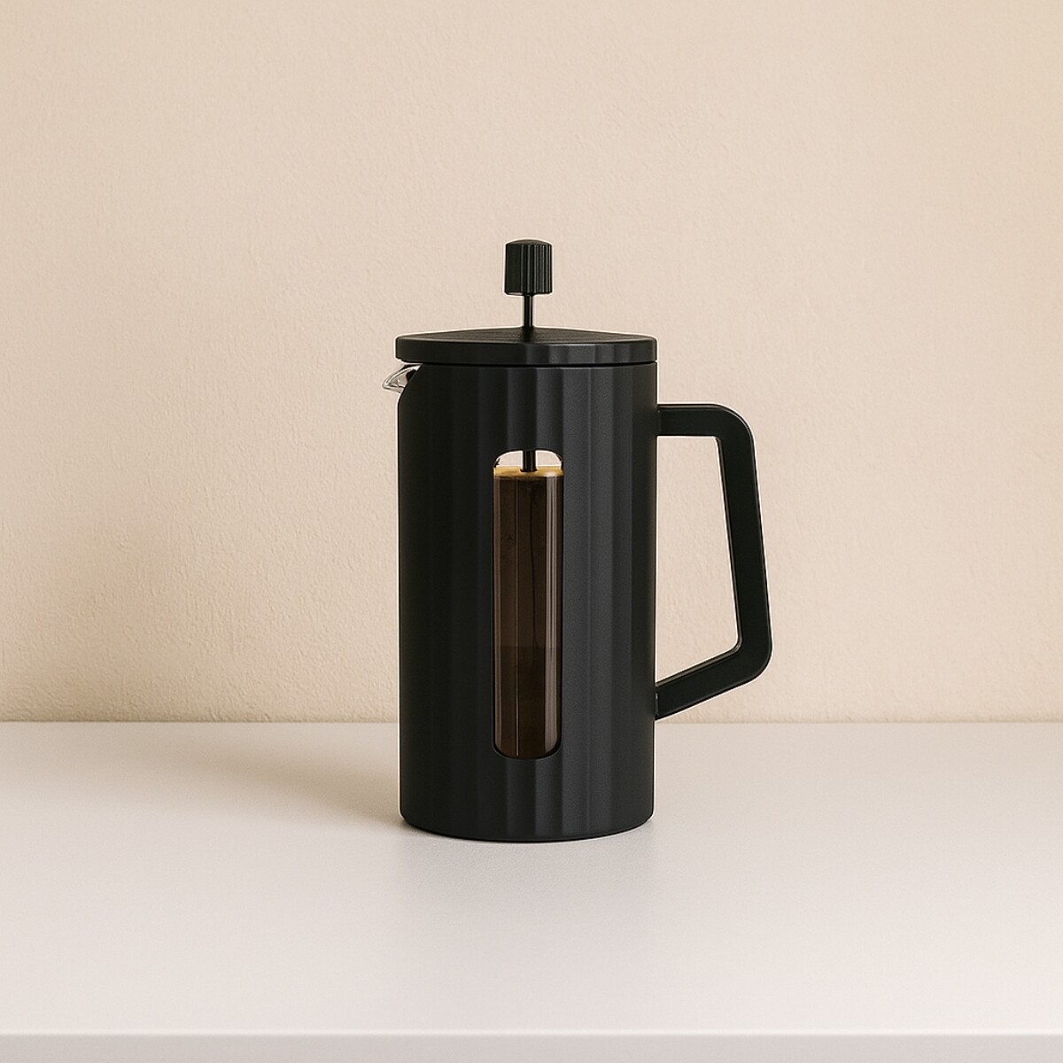 Cafetera francesa 1000ml - NEGRO 