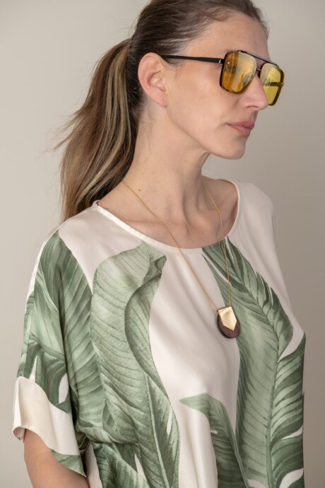 BLUSA PALMA Verde