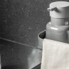 Set de 2 Dispensadores y organizador Gris Oscuro