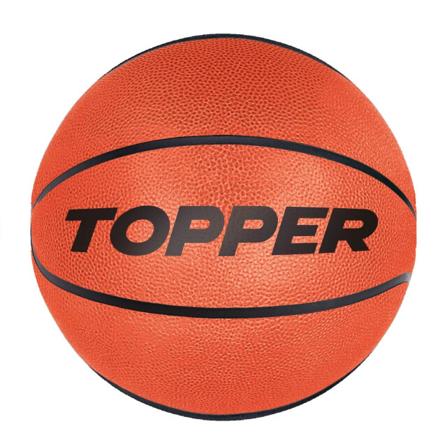 Pelota Topper Basket 7 Anaranjado - Negro