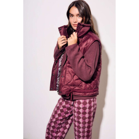 Chaleco Reversible Bordeaux