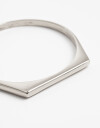 Pulseras Rígidas Metal Pulseras - Plateado