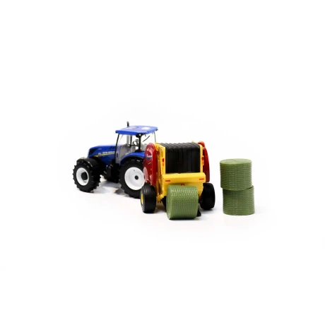 TRACTOR T6 C/ENFARDADORA 1:32 TRACTOR T6 C/ENFARDADORA 1:32