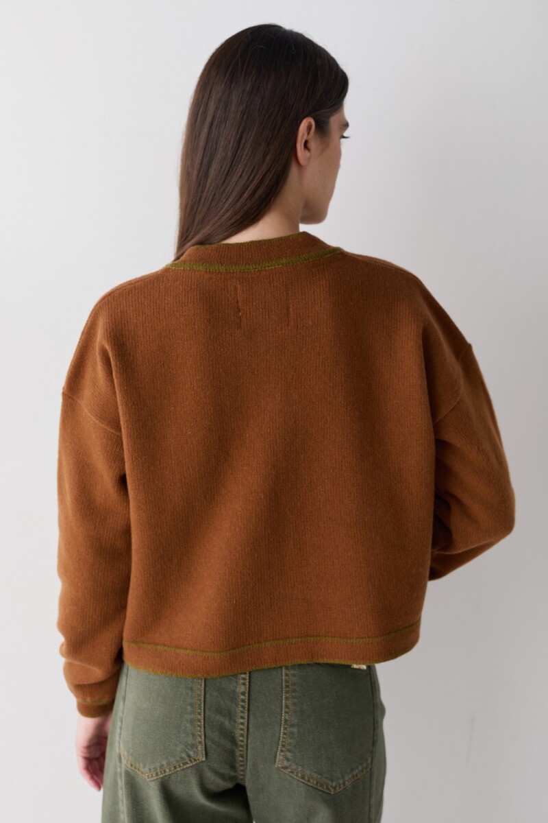 PREVENTA CARDIGAN TERRO WINTER Camel