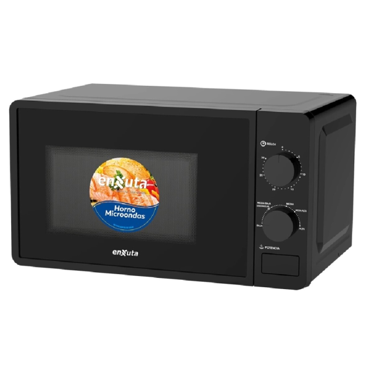 Microondas Enxuta 20 Manual Negro(320mng) 