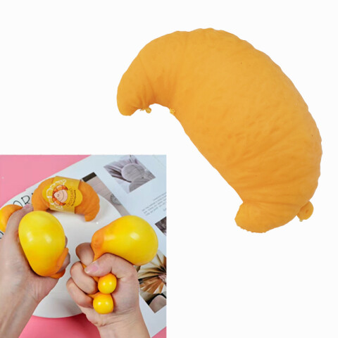 Squishy antiestrés forma croissant Squishy Antiestrés Forma Croissant