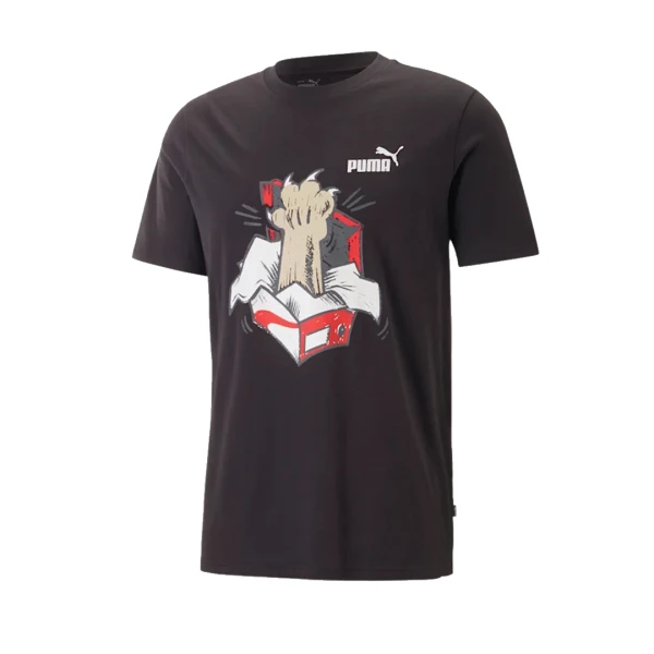 GRAPHICS SNEAKER TEE - PUMA NEGRO