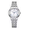 Reloj Citizen Eco-Drive FE1240-57A para dama con correa de acero Plateado