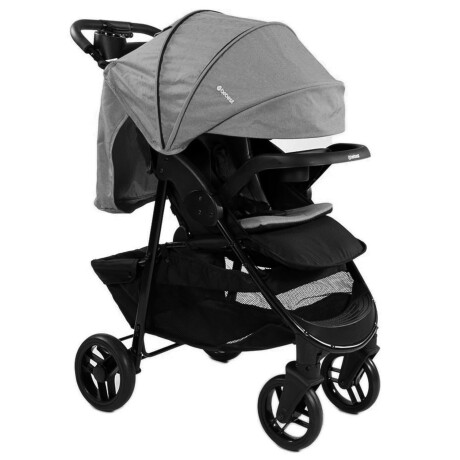 Coche de bebé + silla para auto Bebesit Travel System Sienna Gris