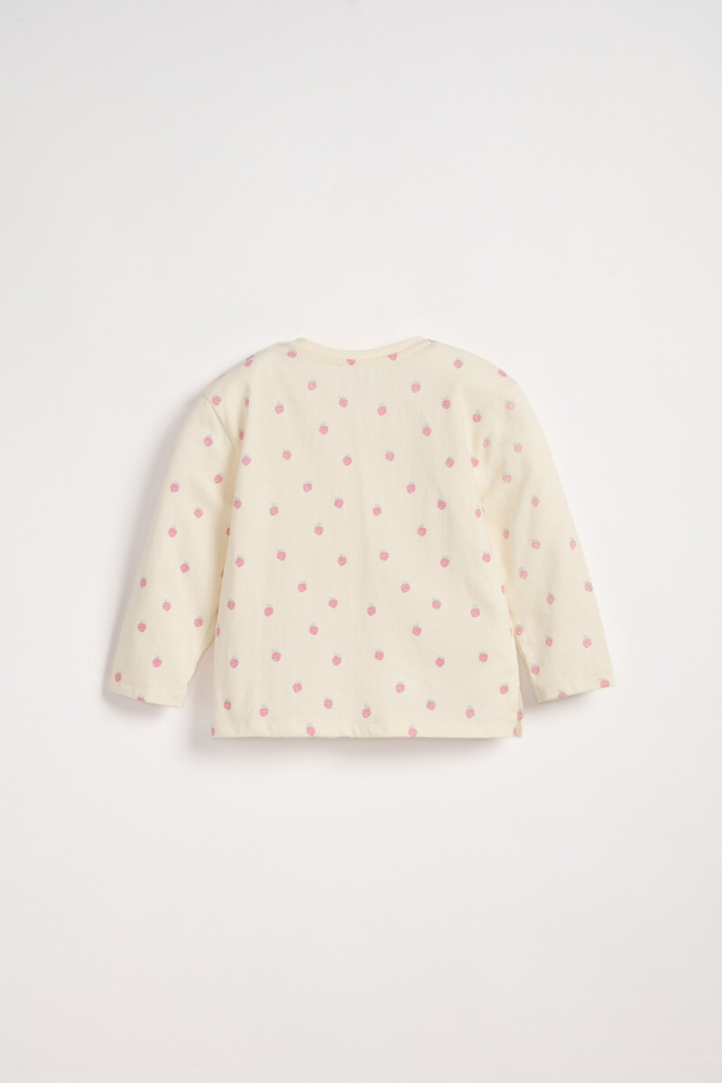 Remera Moras Crema