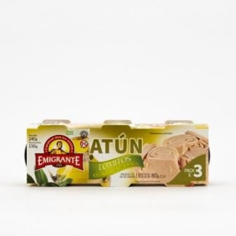 TRIPACK DE ATUN EN ACEITE DE OLIVA EMIGRANTE -80 GRS 001