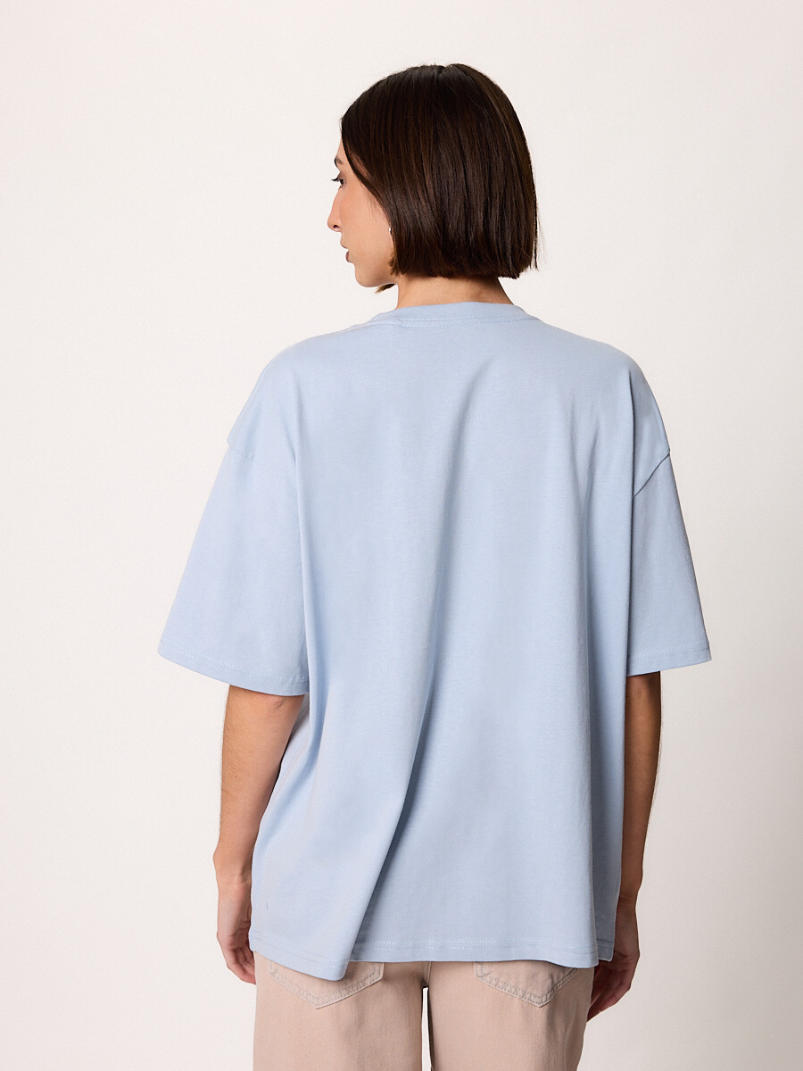 T-SHIRT M/C RIOPLATA DIXIE Celeste