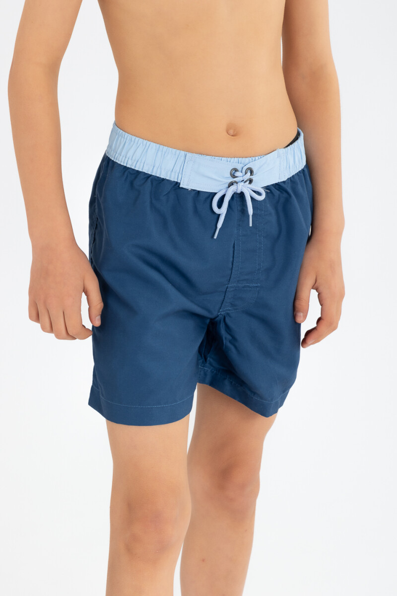 Short pirata 4-14a - Azul 