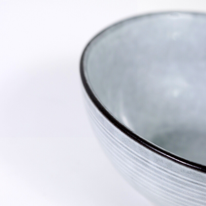 BOWL CERAMICA GRIS 15X7CM Unica