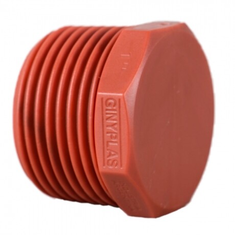 GINYPLAS TAPÓN PPL ROSCA MACHO 3/4 PULGADA Ginyplas Tapón Ppl Rosca Macho 3/4 Pulgada