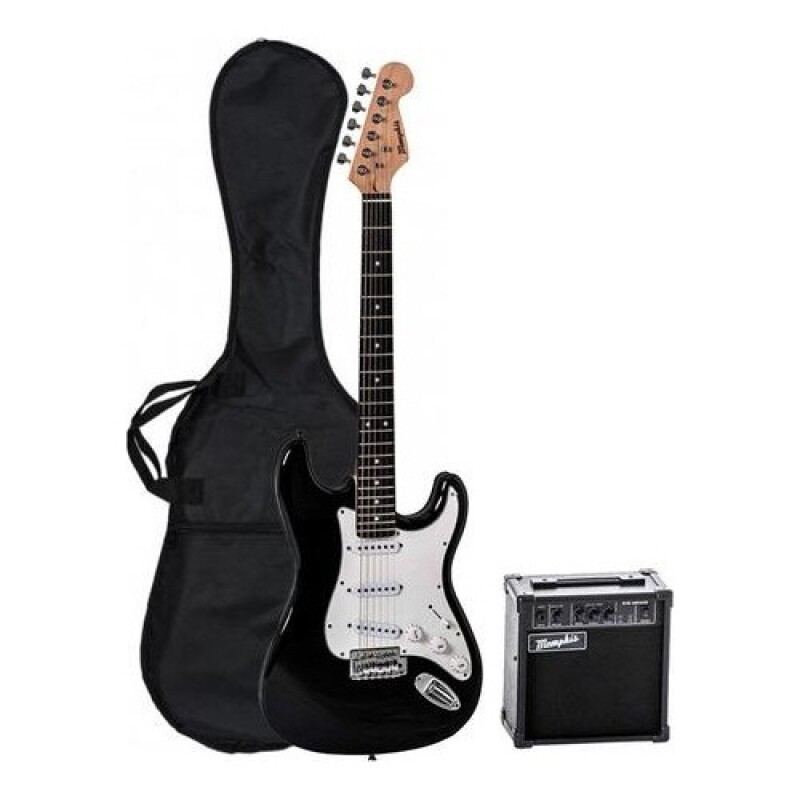 Guitarra eléctrica Freeman + amplificador 10W + accesorios Guitarra eléctrica Freeman + amplificador 10W + accesorios