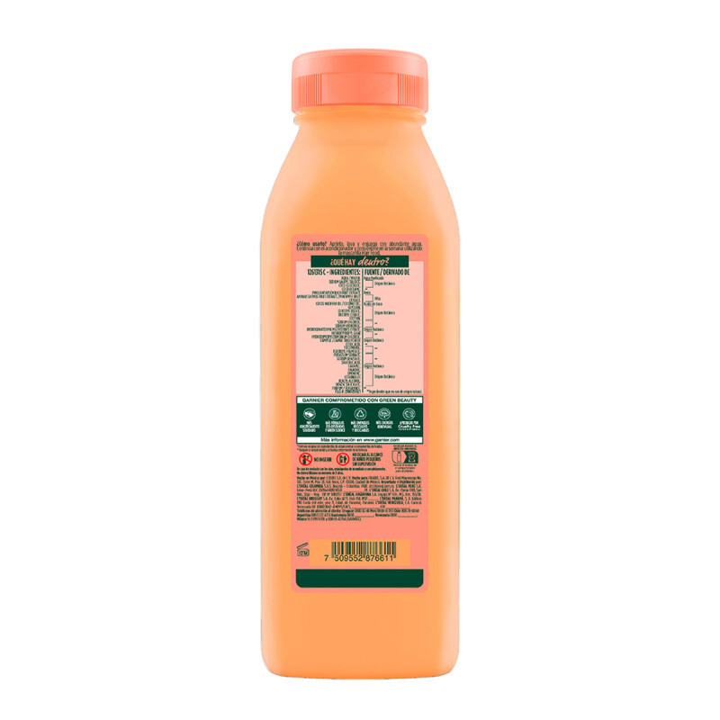Shampoo Hair Food Piña Garnier Fructis 300 Ml. Shampoo Hair Food Piña Garnier Fructis 300 Ml.