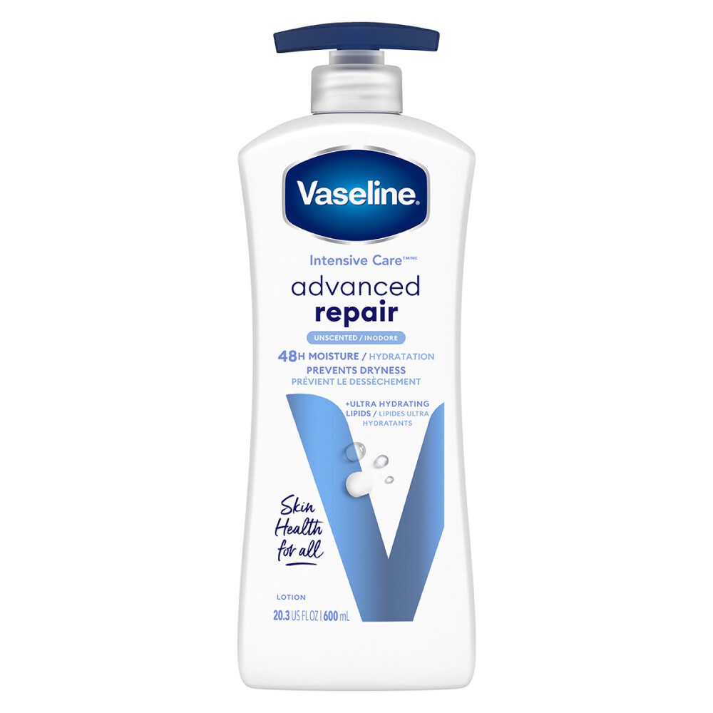 VASELINE CREMA ADV REPAIR UNSCENT 600ML única
