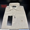 CAMISA DE LINO Beige jaspeado