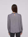 Blusa Anjelika Gris Topo